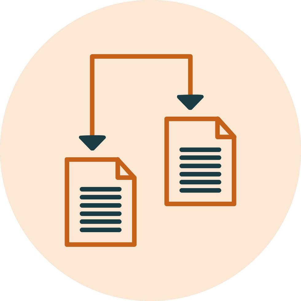 File Sharing Vector Icon