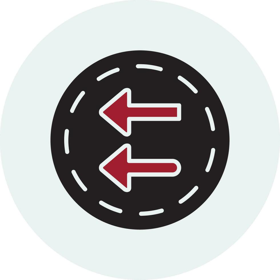 Fast Backward Vector Icon