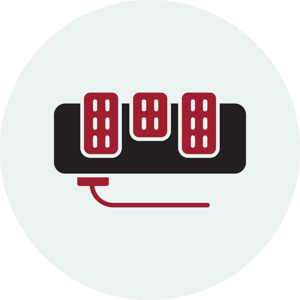 Pedal Vector Icon