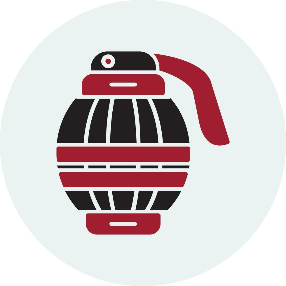 Hand Grenade Vector Icon