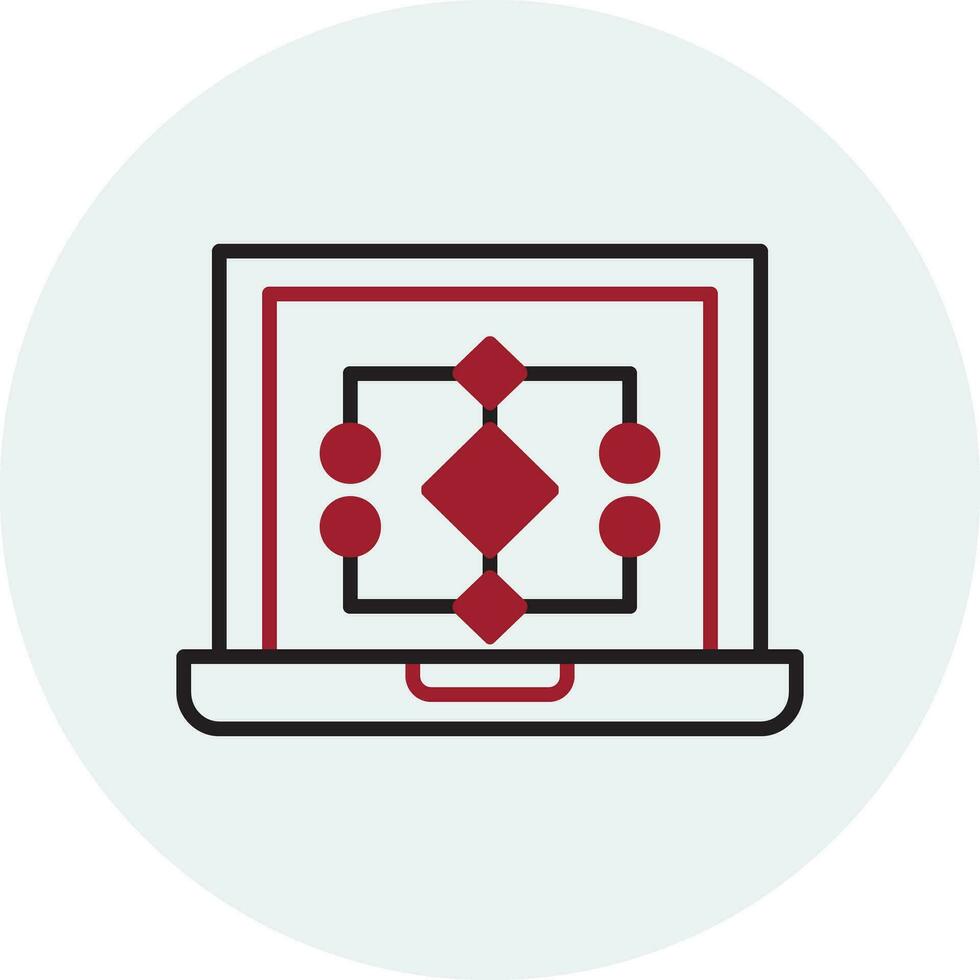 Data Model Vector Icon