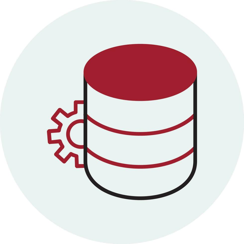 Data Warehouse Vector Icon