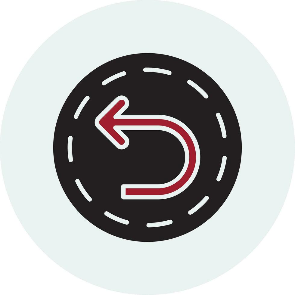Back Arrow Vector Icon