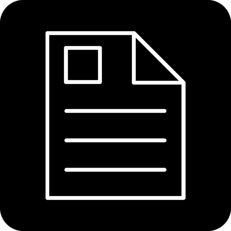 Contact Page Vector Icon
