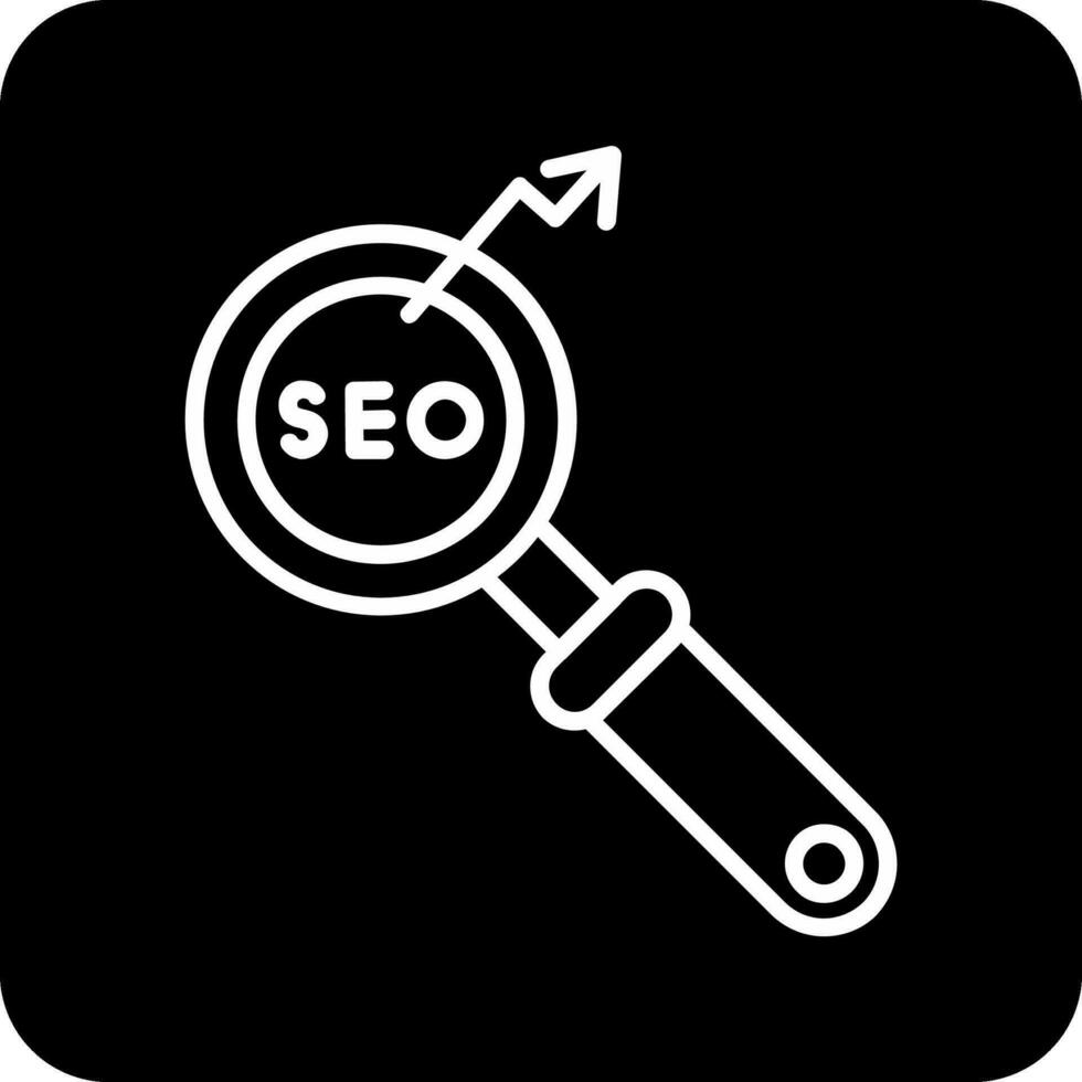 icono de vector de seo