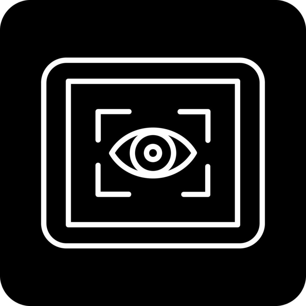 Eye Scanner Vector Icon