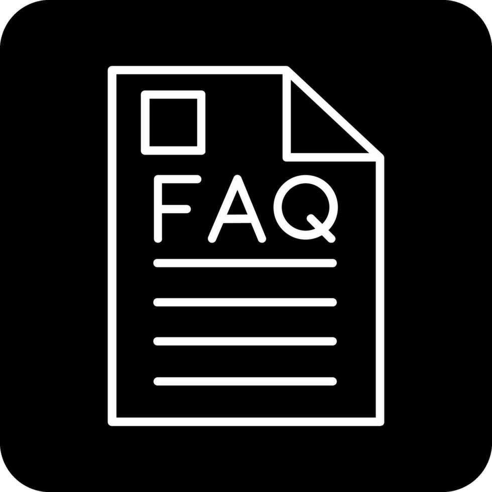 Faq Vector Icon