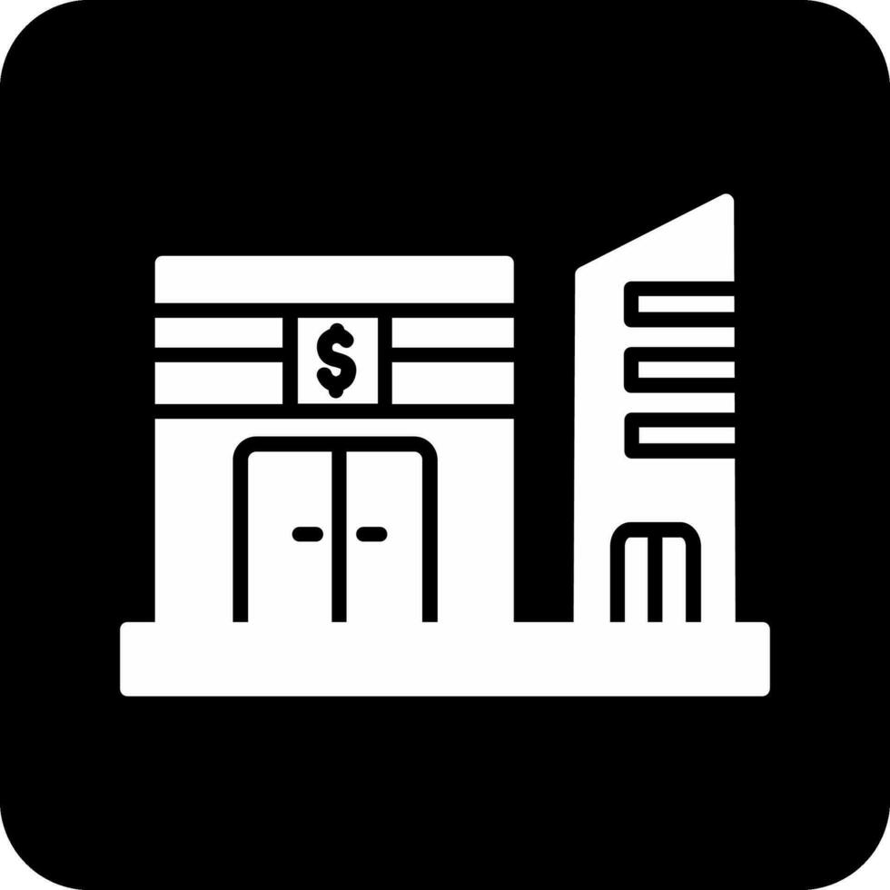 icono de vector de edificio de oficinas