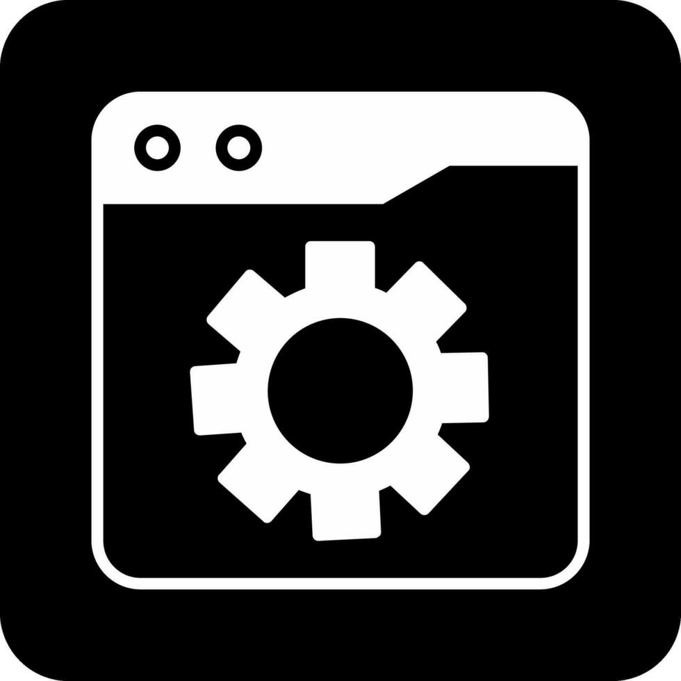 Web Settings Vector Icon