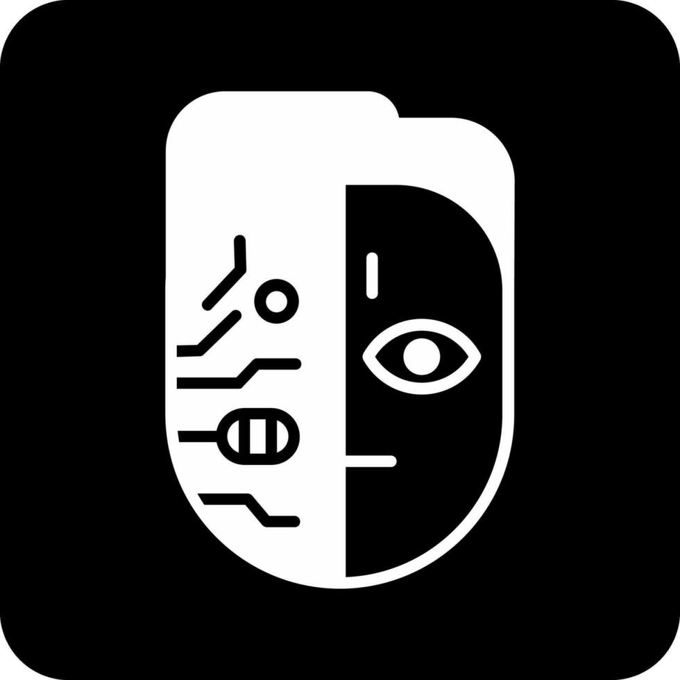 Cyborg Vector Icon