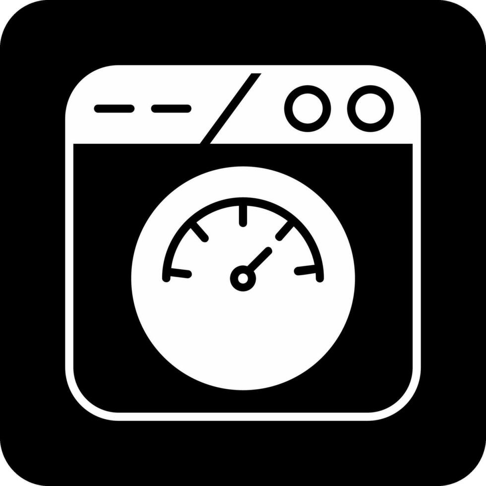 icono de vector de velocidad de página