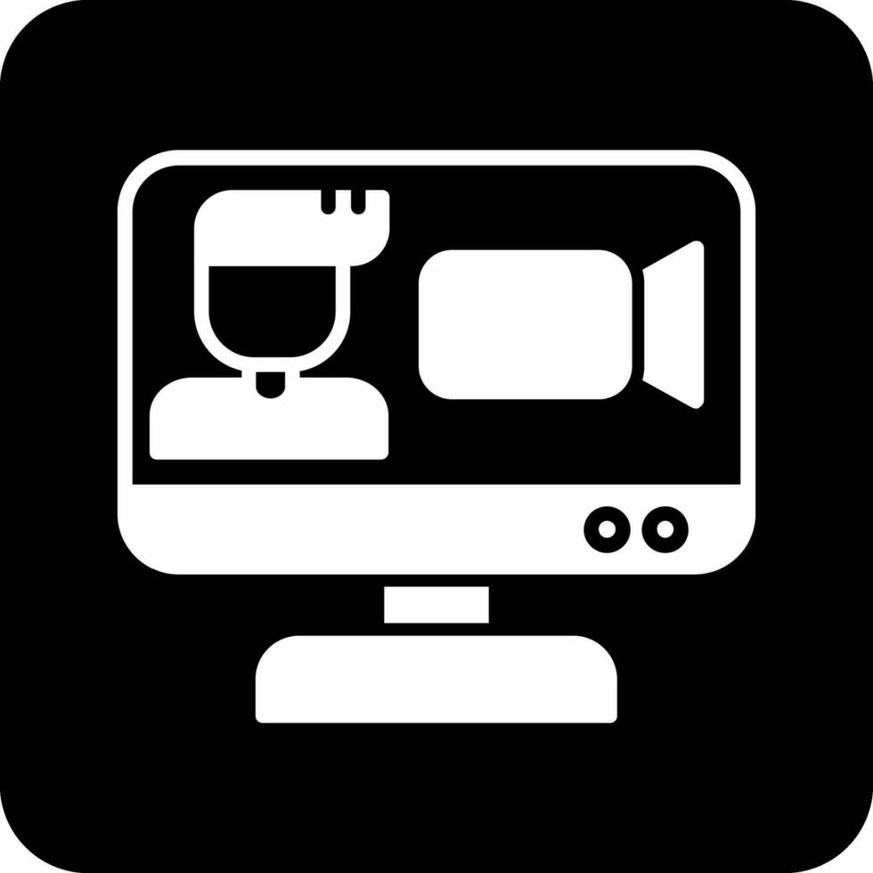 Video Call Vector Icon