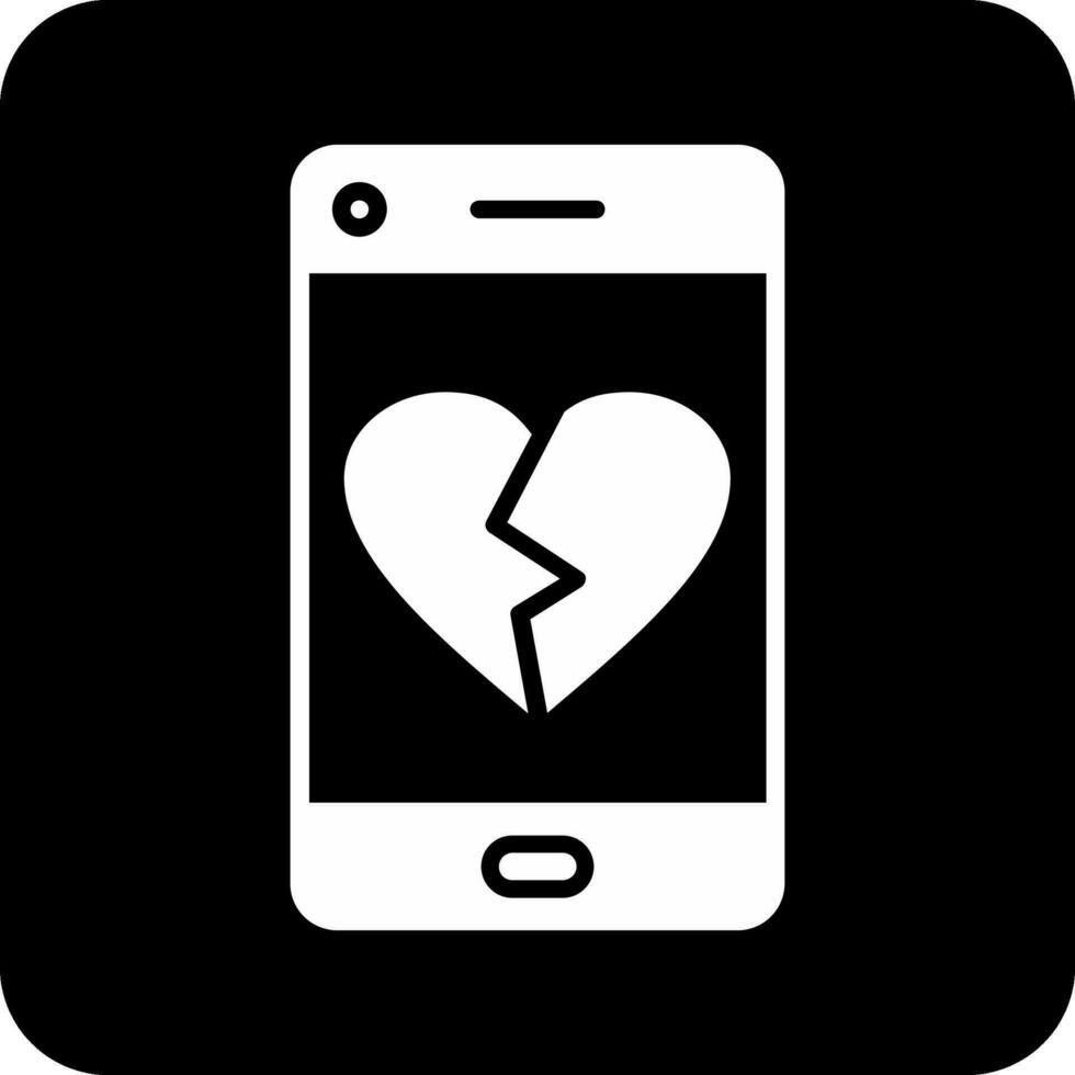 Heart Break Vector Icon