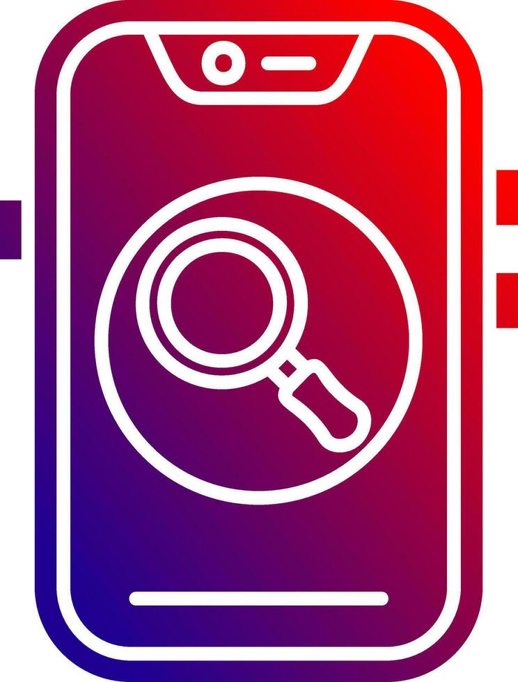 Search Solid Gradient Icon 36992298 Vector Art at Vecteezy