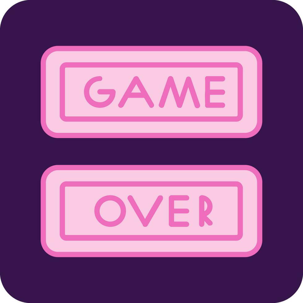 Game over Vector Icon