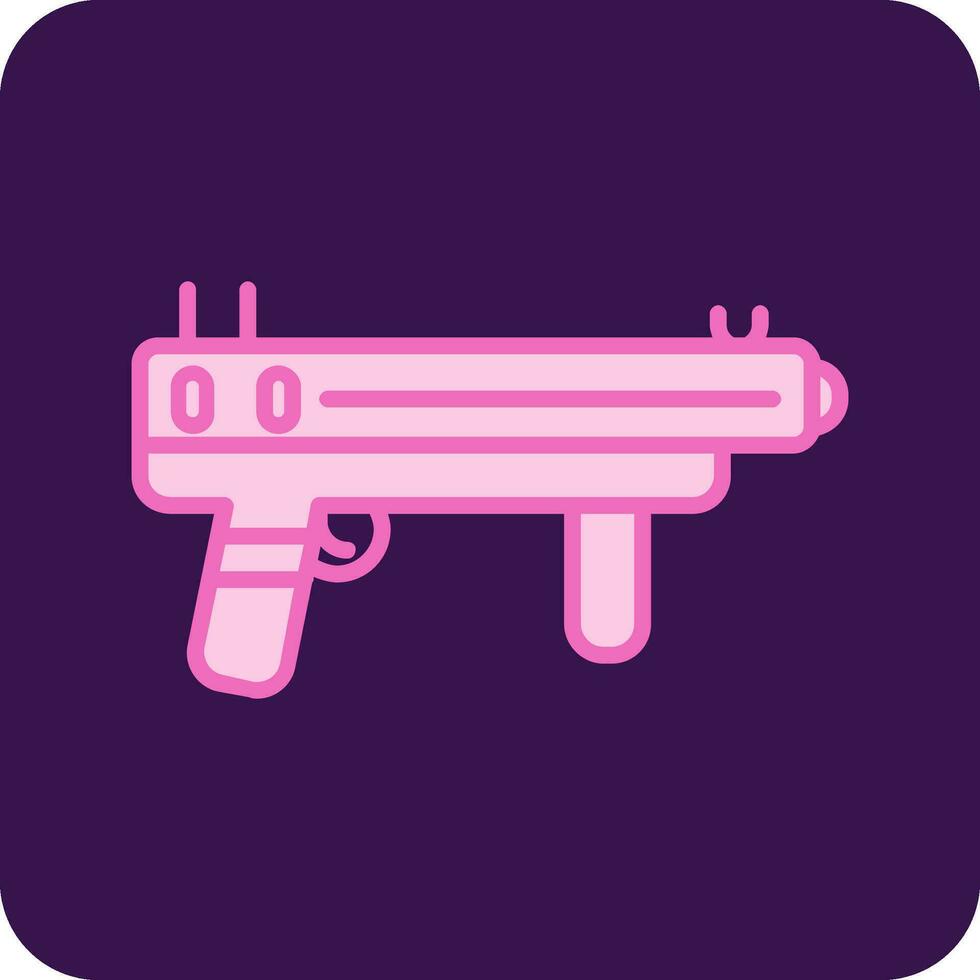 icono de vector de pistola