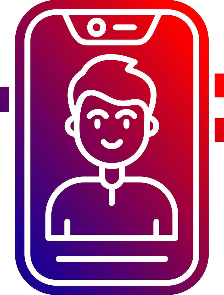 User Solid Gradient Icon 36992557 Vector Art at Vecteezy