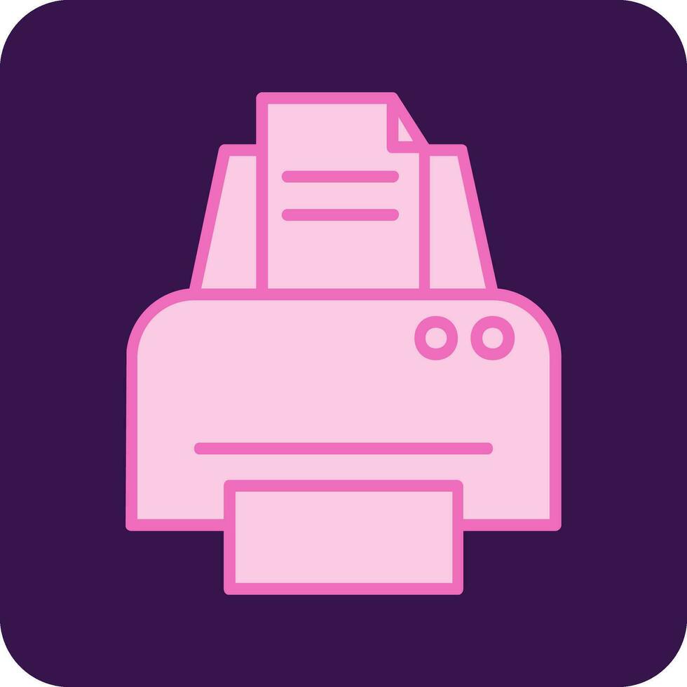 Printer Vector Icon