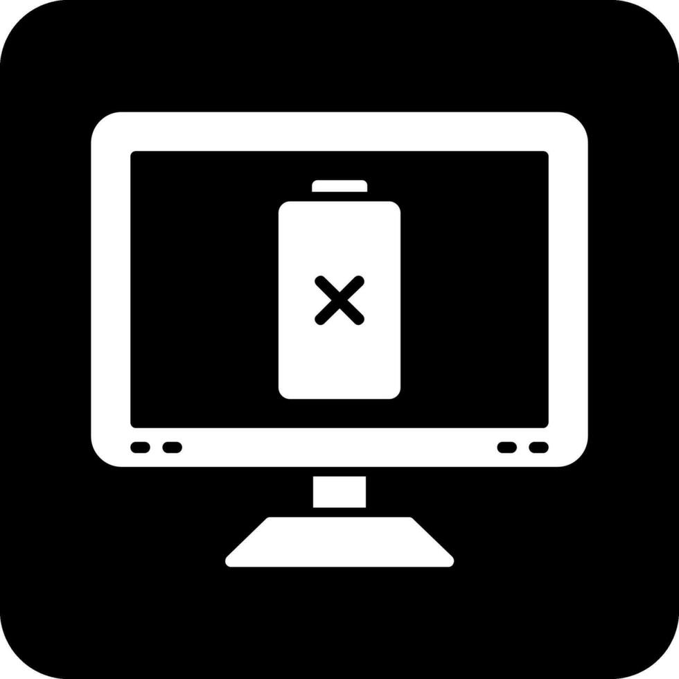 Low Battery Vector Icon