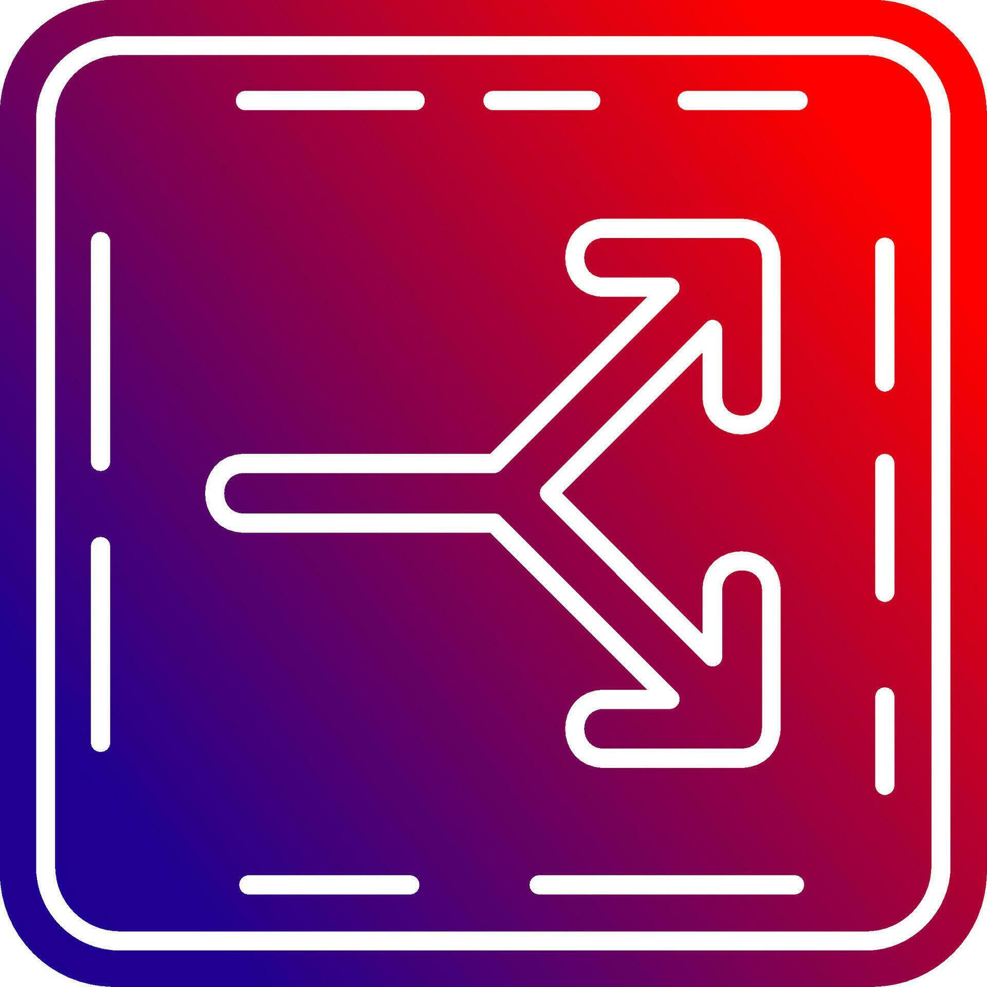 Split Solid Gradient Icon 36992791 Vector Art at Vecteezy