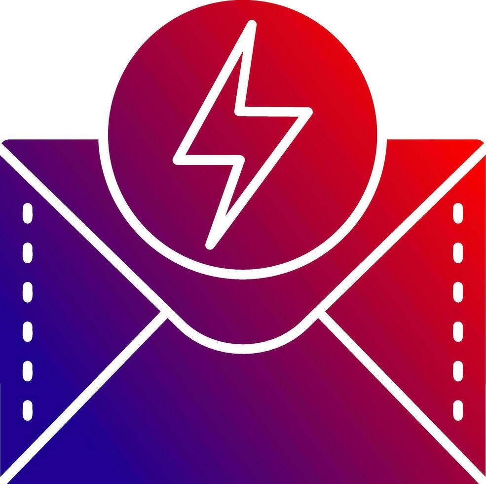 Shock Solid Gradient Icon 36992877 Vector Art at Vecteezy