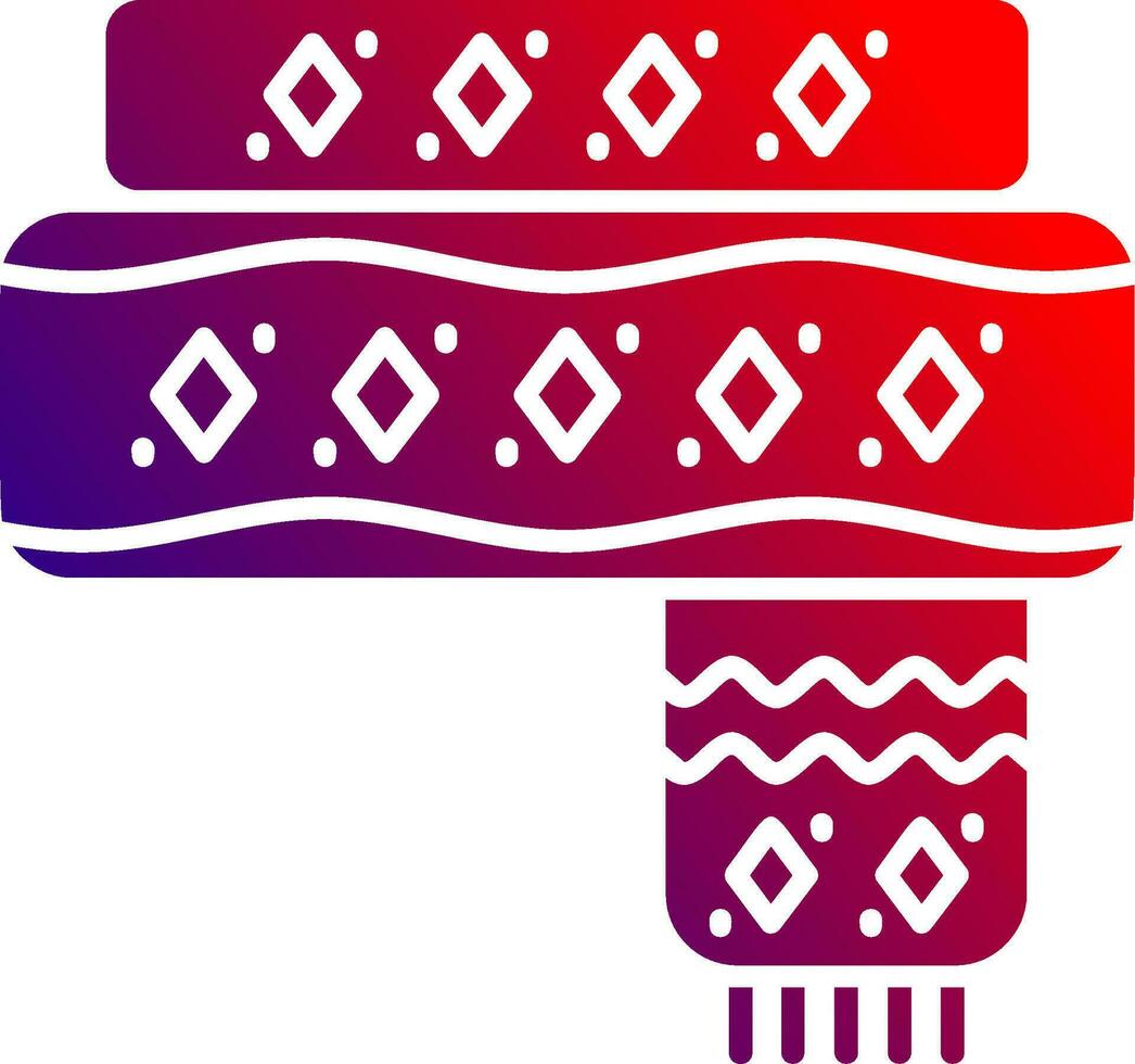 Scarf Solid Gradient Icon 36992905 Vector Art at Vecteezy
