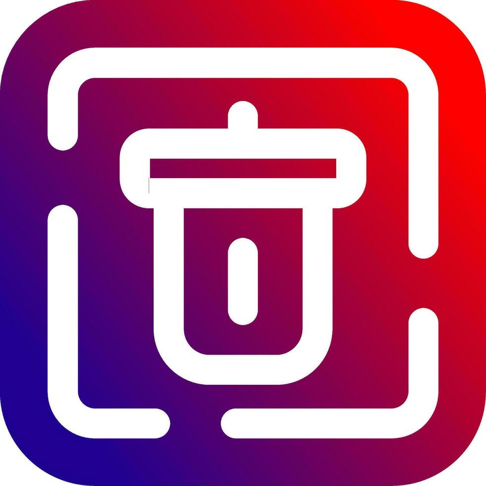 Delete Solid Gradient Icon 36992980 Vector Art at Vecteezy