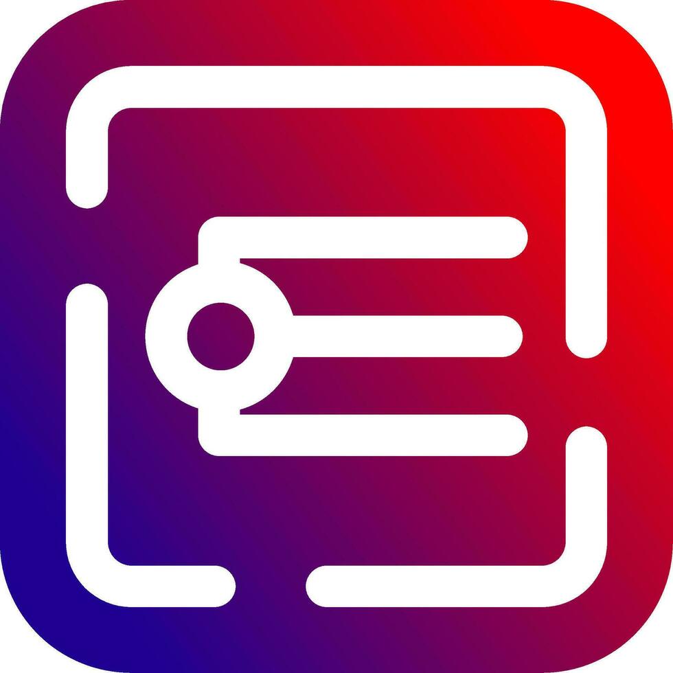 Endpoint Solid Gradient Icon vector