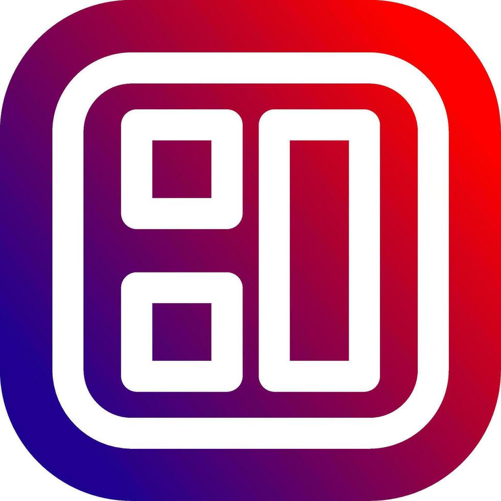 Layout Solid Gradient Icon 36993183 Vector Art at Vecteezy