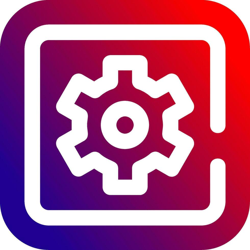Setting Solid Gradient Icon 36993220 Vector Art at Vecteezy