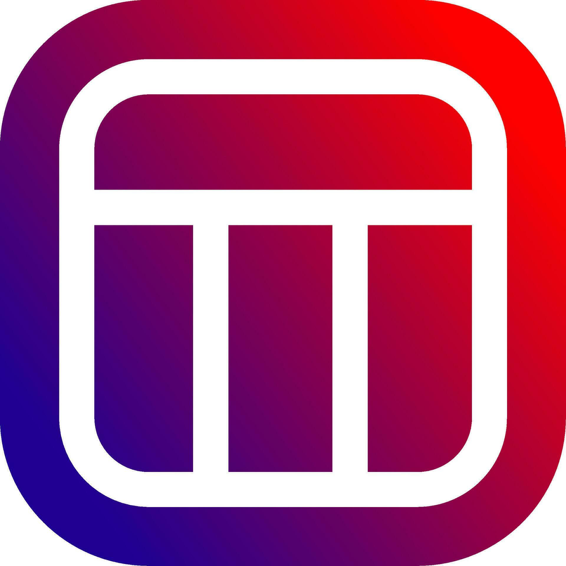 Layout Solid Gradient Icon 36993244 Vector Art at Vecteezy
