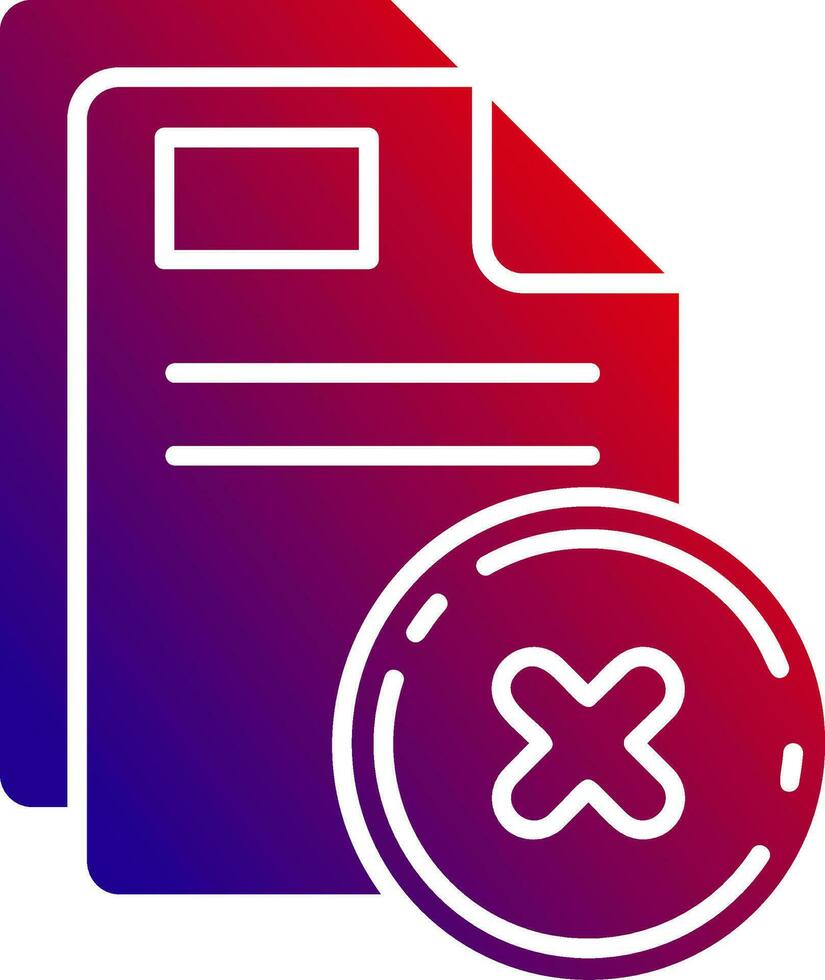 Close Solid Gradient Icon 36993304 Vector Art at Vecteezy