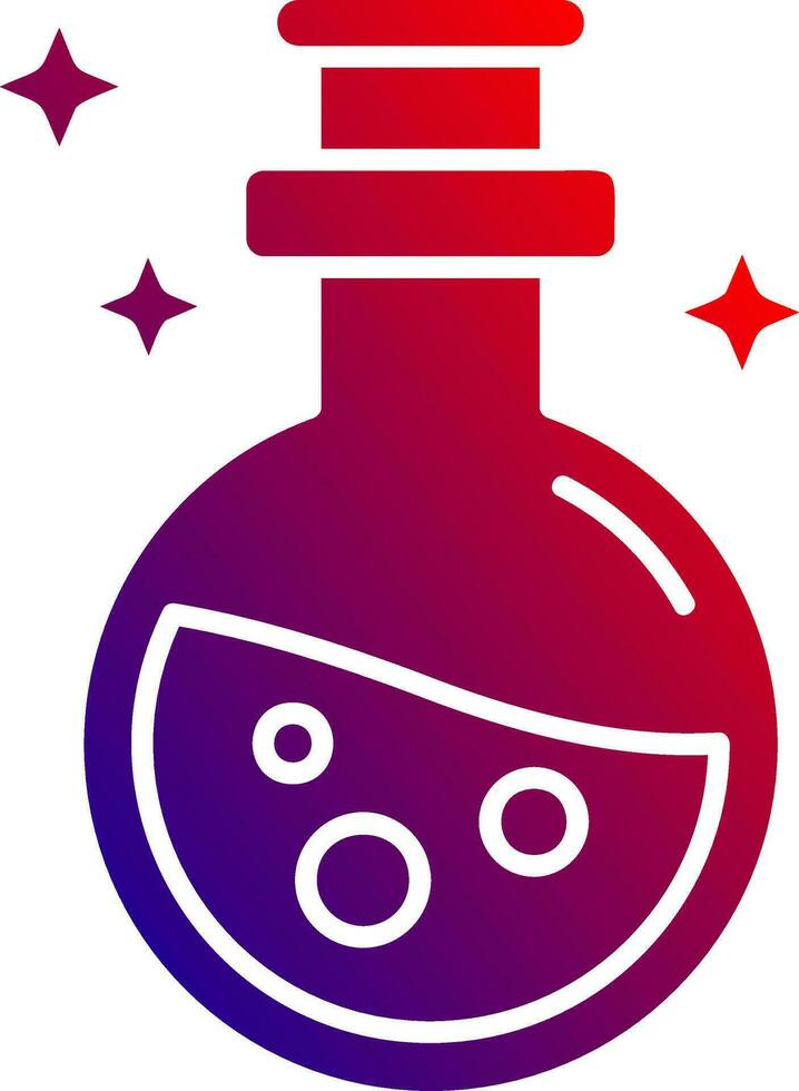 Potion Solid Gradient Icon vector