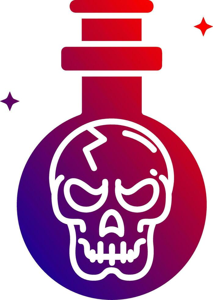 Potion Solid Gradient Icon vector