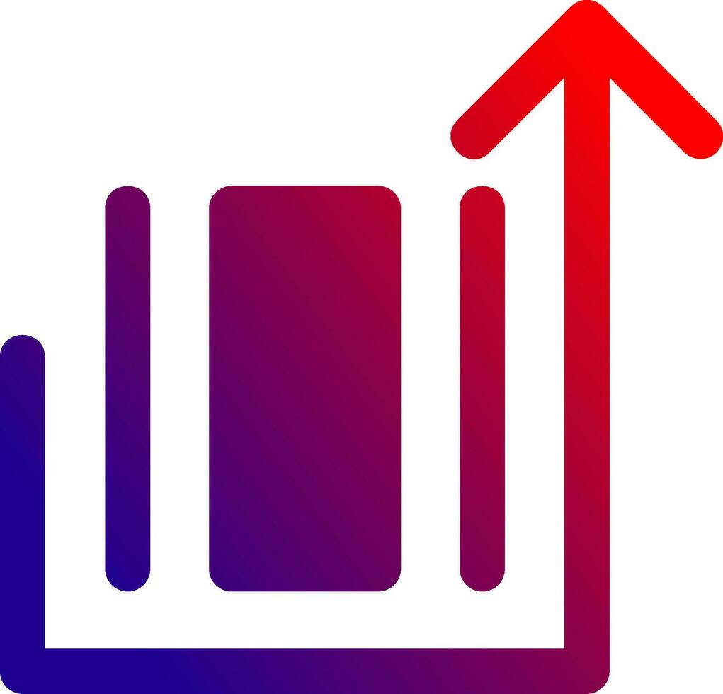 Deploy object Solid Gradient Icon vector