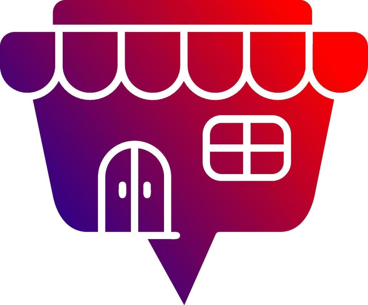 Shop Solid Gradient Icon 36993955 Vector Art at Vecteezy