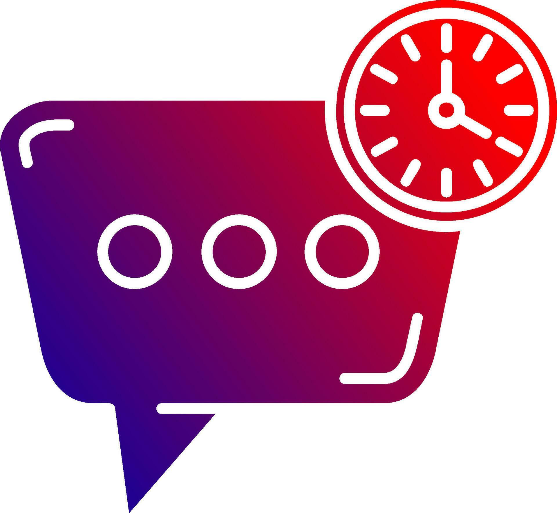 Time Solid Gradient Icon 36993966 Vector Art at Vecteezy