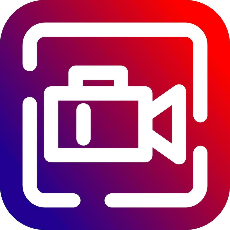 Video Solid Gradient Icon 36994377 Vector Art at Vecteezy