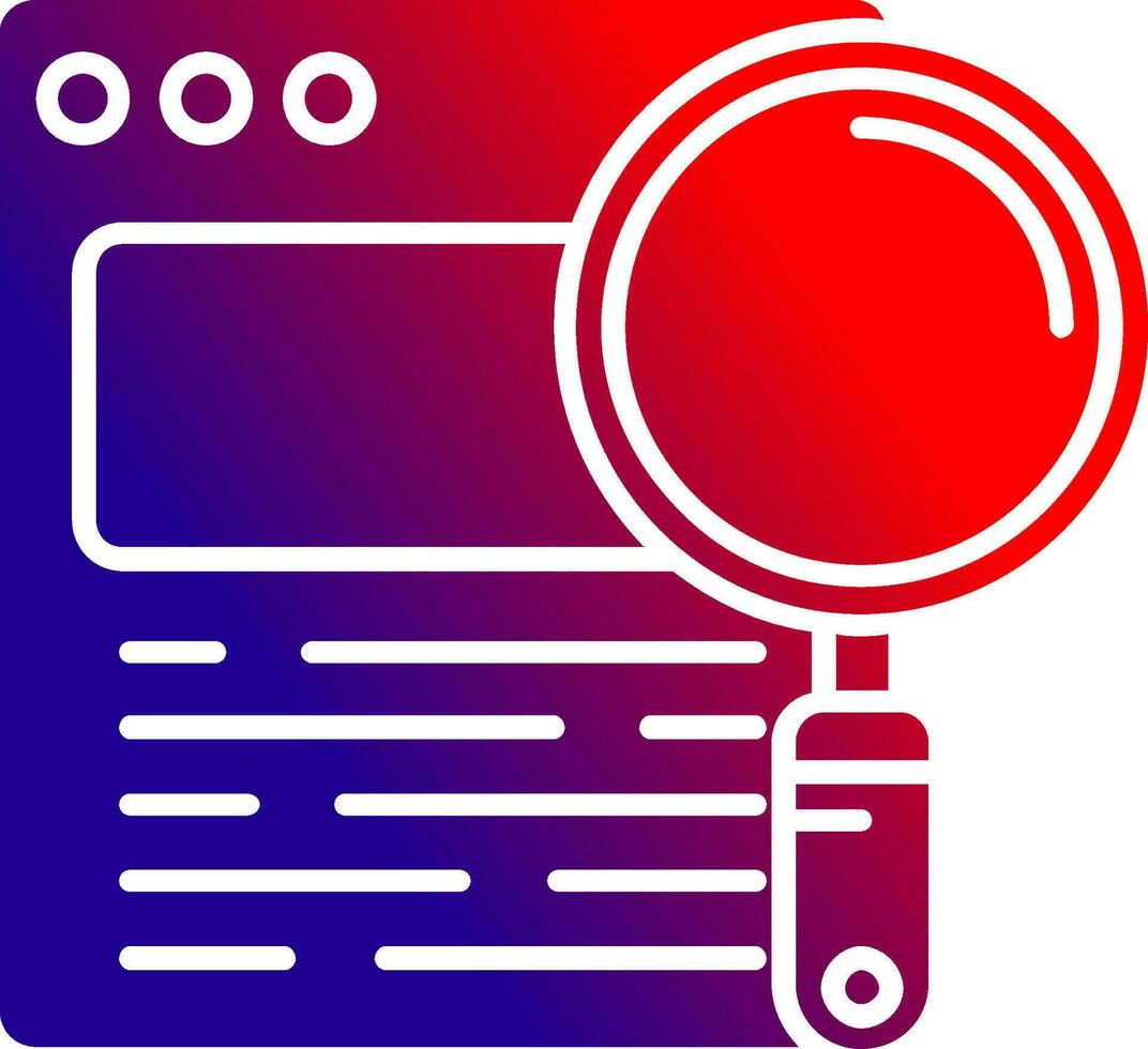Search Solid Gradient Icon 36994482 Vector Art at Vecteezy