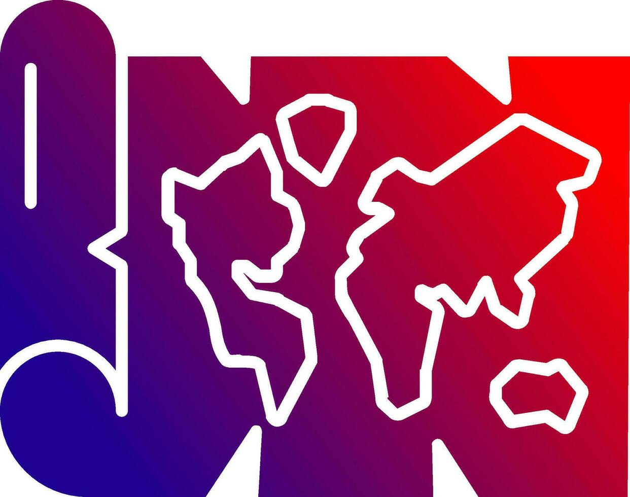 World map Solid Gradient Icon 36994643 Vector Art at Vecteezy
