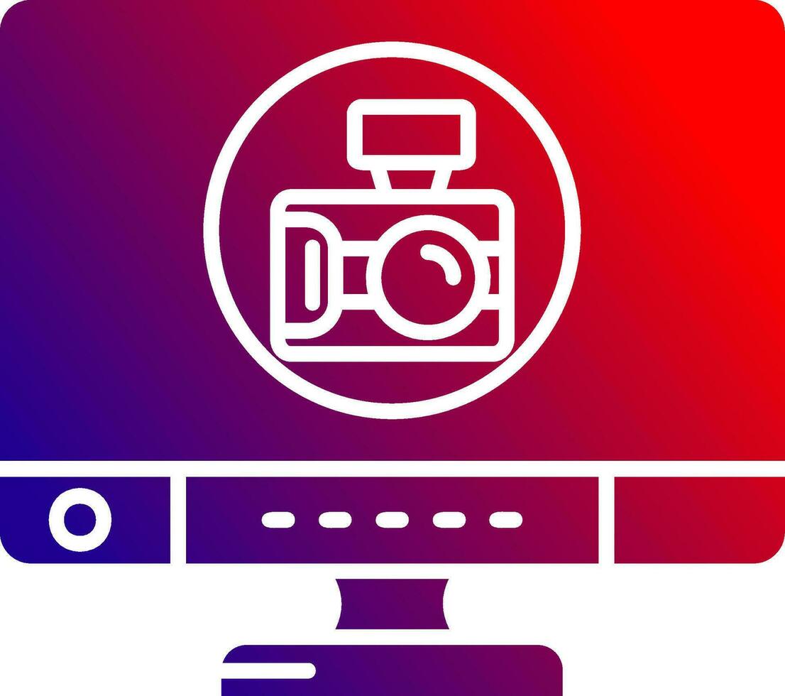 Camera Solid Gradient Icon 36994747 Vector Art at Vecteezy