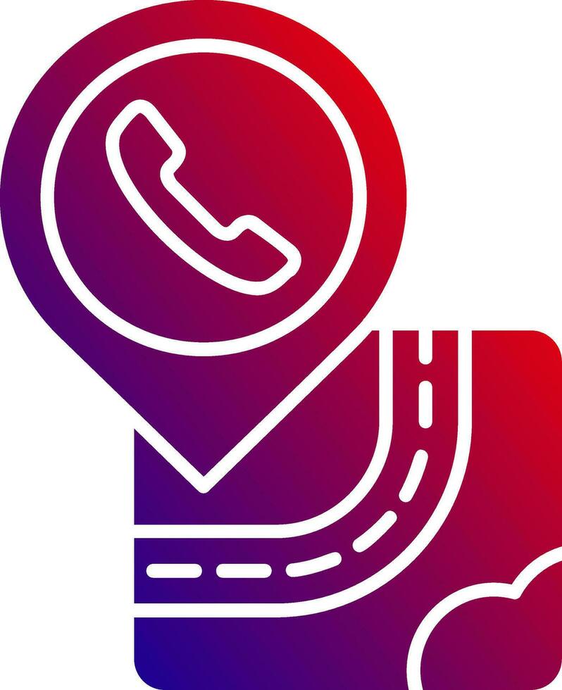Help center Solid Gradient Icon vector
