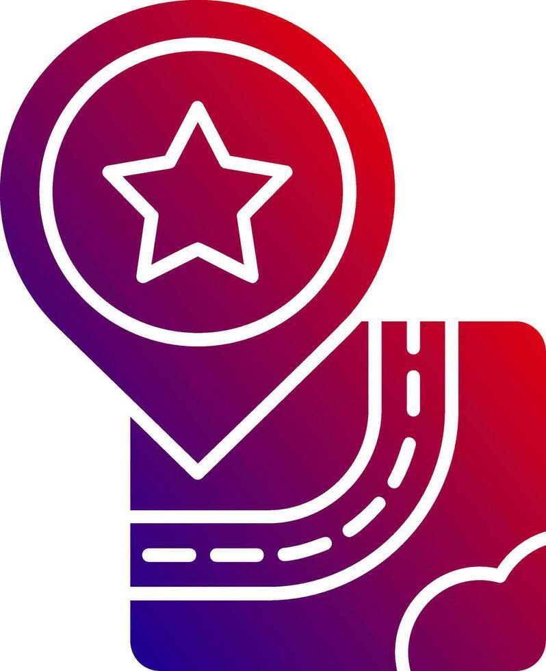 Star Solid Gradient Icon 36994888 Vector Art at Vecteezy