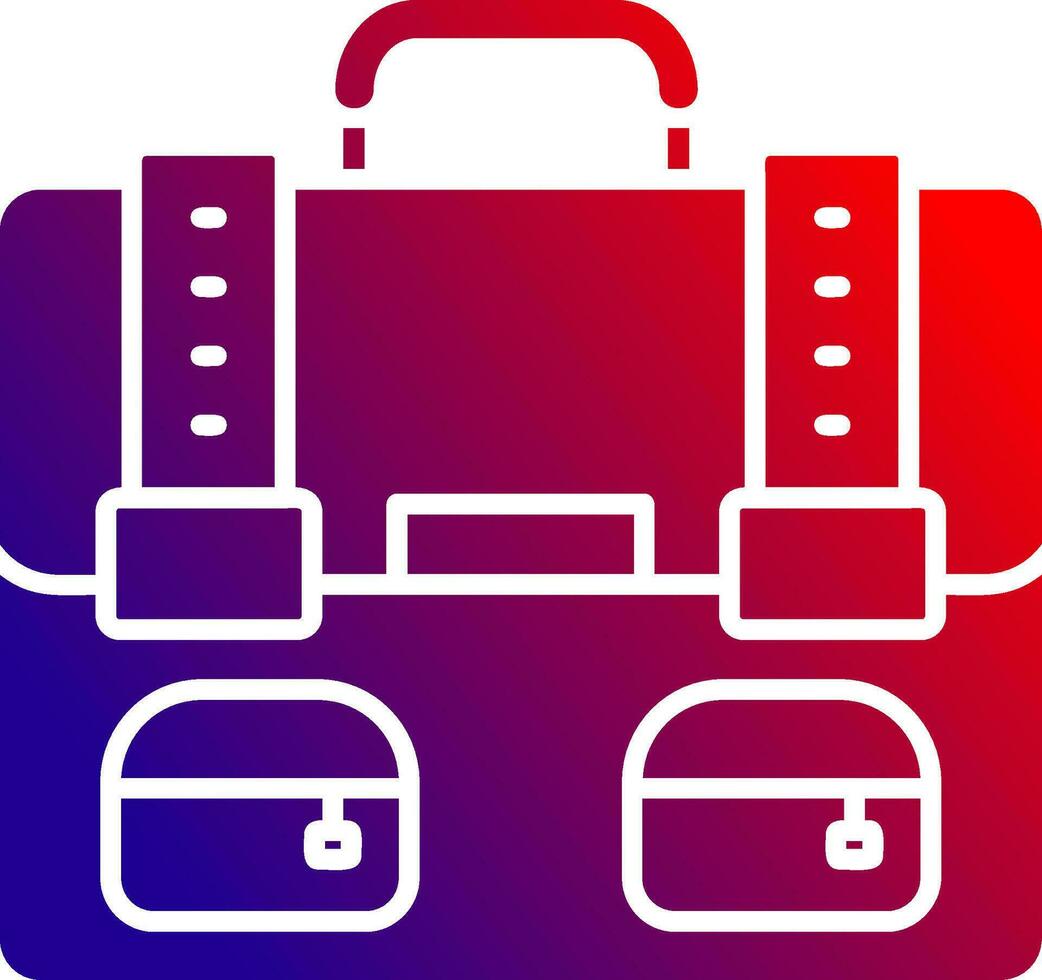 Bag Solid Gradient Icon 36994935 Vector Art at Vecteezy