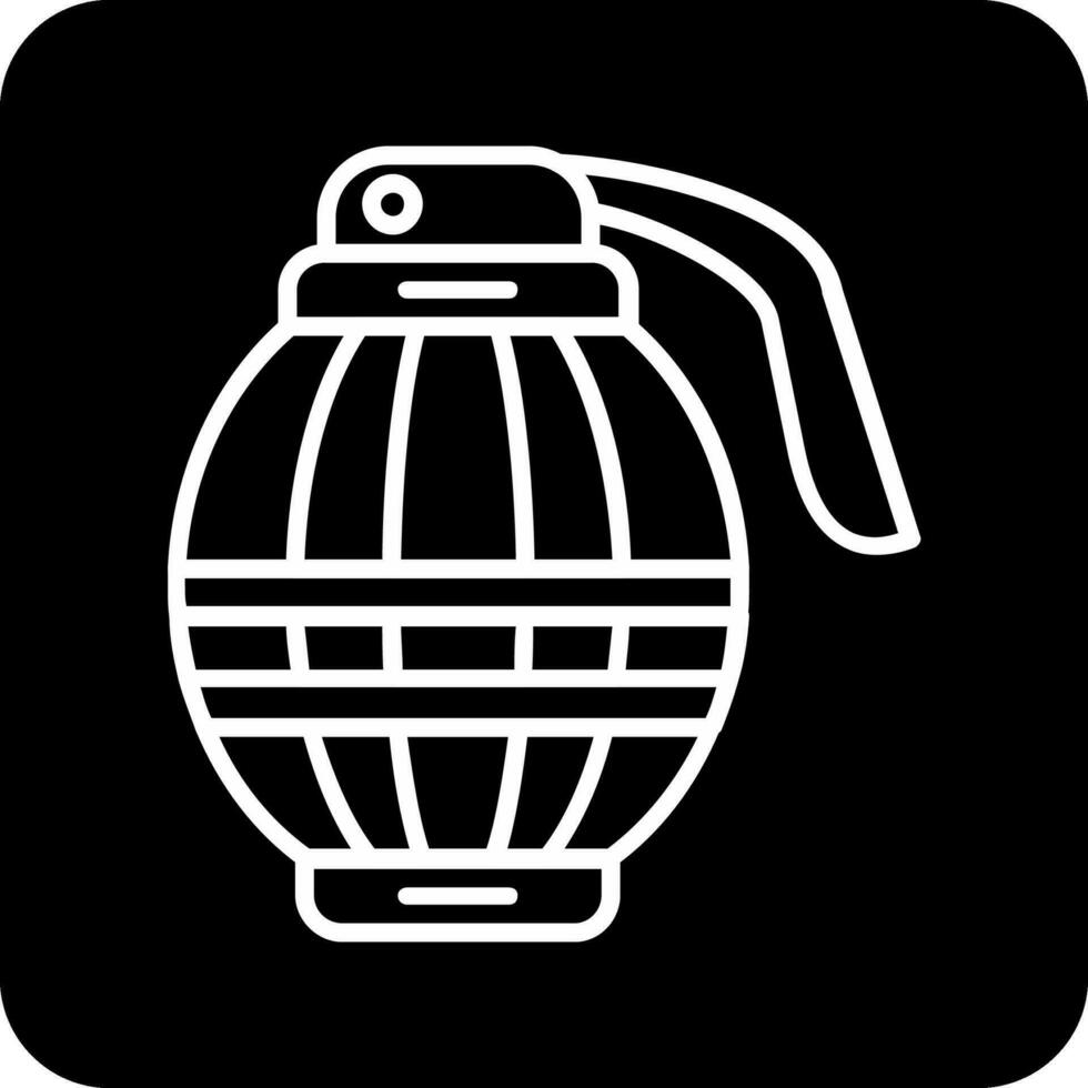 Hand Grenade Vector Icon