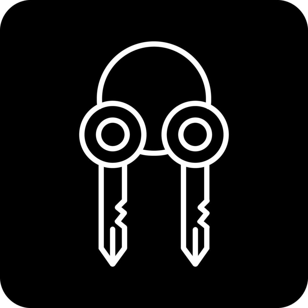 Surrogate Key Vector Icon