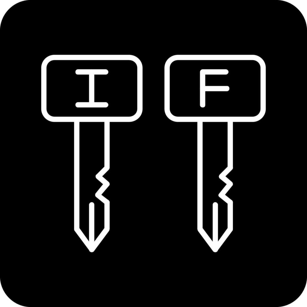 Foreign Key Vector Icon