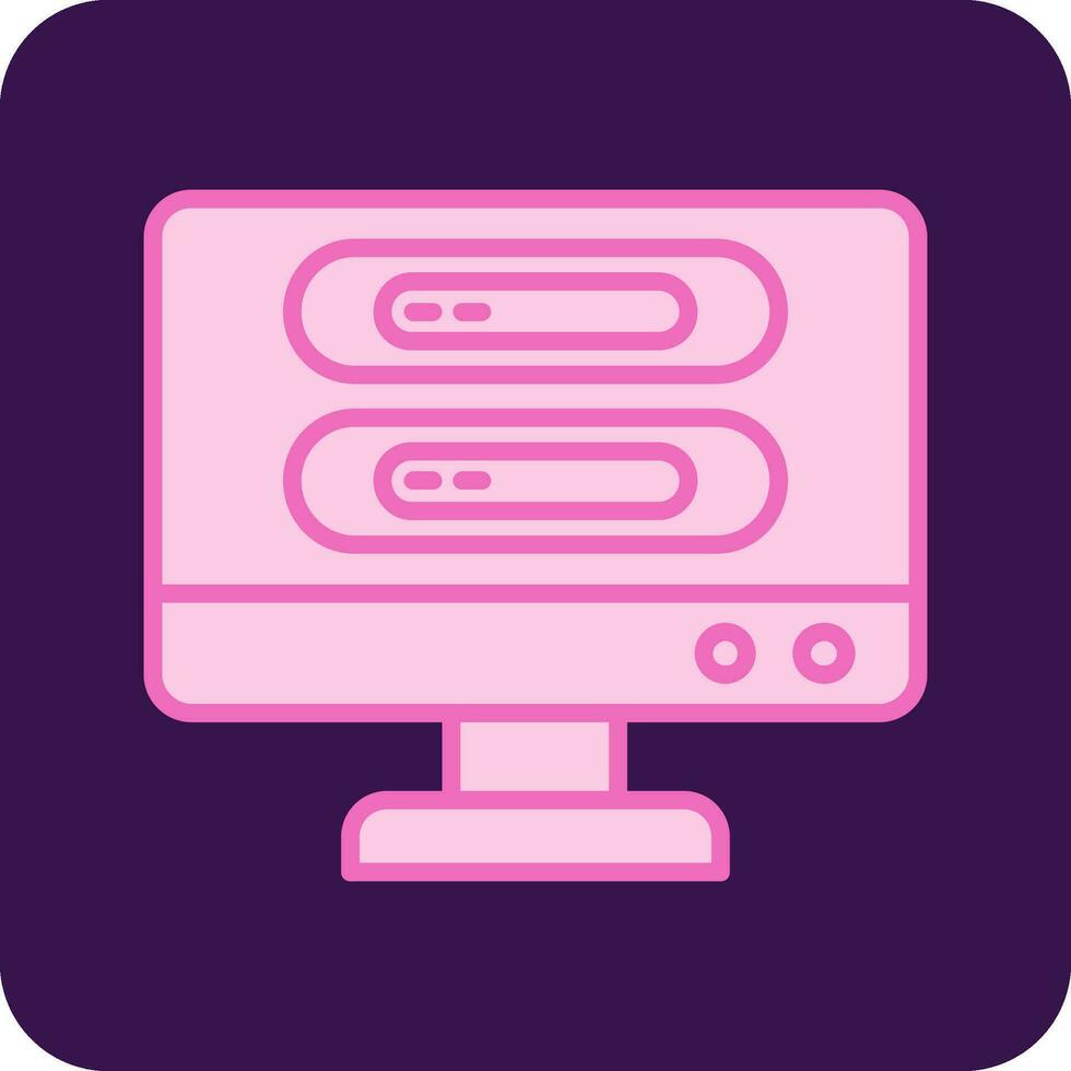 Big Data Vector Icon