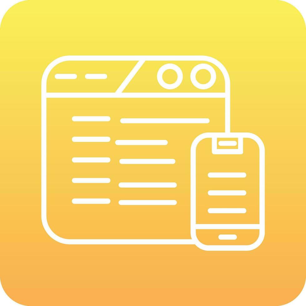 Responsive Vector Icon