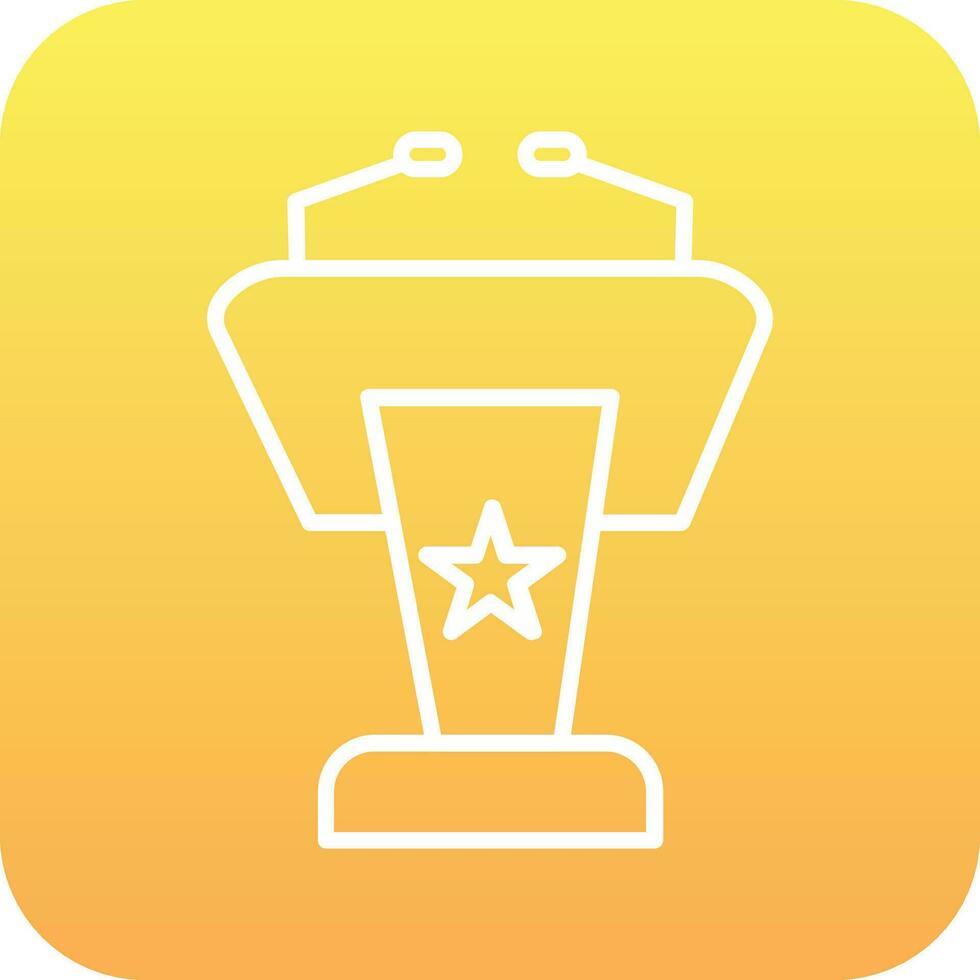 Lectern Vector Icon